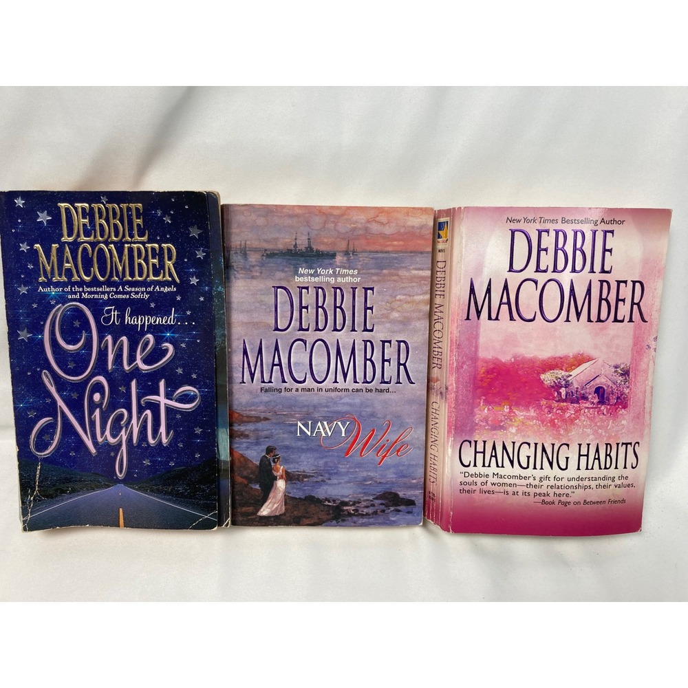 Lot of 3 Books by Debbie Macomber | Paperback Romance Fiction